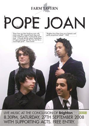 Pope Joan Album Launch Party